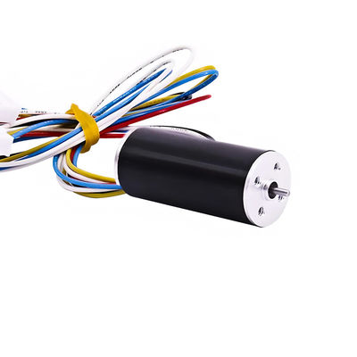 Motor sin ranura BLDC de 20 mm Motor sin ranura 12V a 36V 13W 20W 18880rpm Motor sin escobillas con sensor personalizable