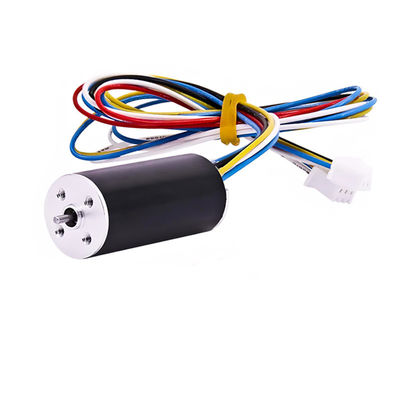 Motor sin ranura BLDC de 20 mm Motor sin ranura 12V a 36V 13W 20W 18880rpm Motor sin escobillas con sensor personalizable