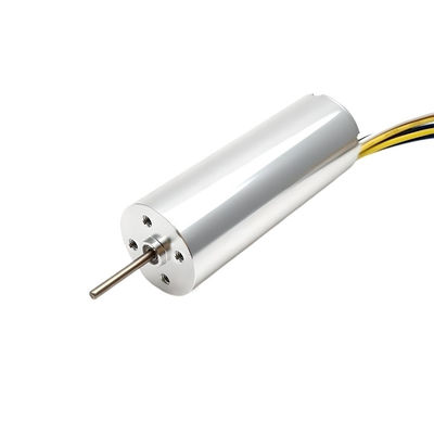 Motor sin escobillas con sensor de 22 mm Motor sin núcleo de 12 V a 48 V 43 W 16360 rpm Motor DC sin escobillas personalizable