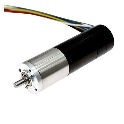 Ahorro de espacio 32 mm Motor BLDC con engranajes 12V 3500mNm 1409RPM Personalizado