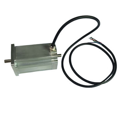 Motor paso a paso 3N.m Nema 24, grado IP 67, doble eje para sistemas de seguimiento de paneles solares