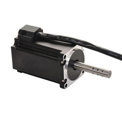 Motor sin escobillas de 60 mm personalizado 250W NEMA 24 BLDC Motor 48V 11000rpm 0.22N.m para la máquina de grabado CNC