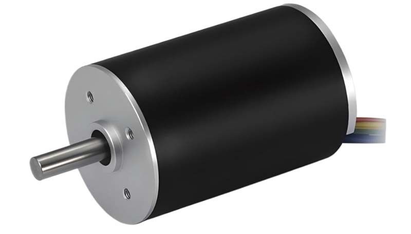 Motor sin escobillas de 40 mm de 12 V 70W 8020 rpm de larga duración para equipos médicos