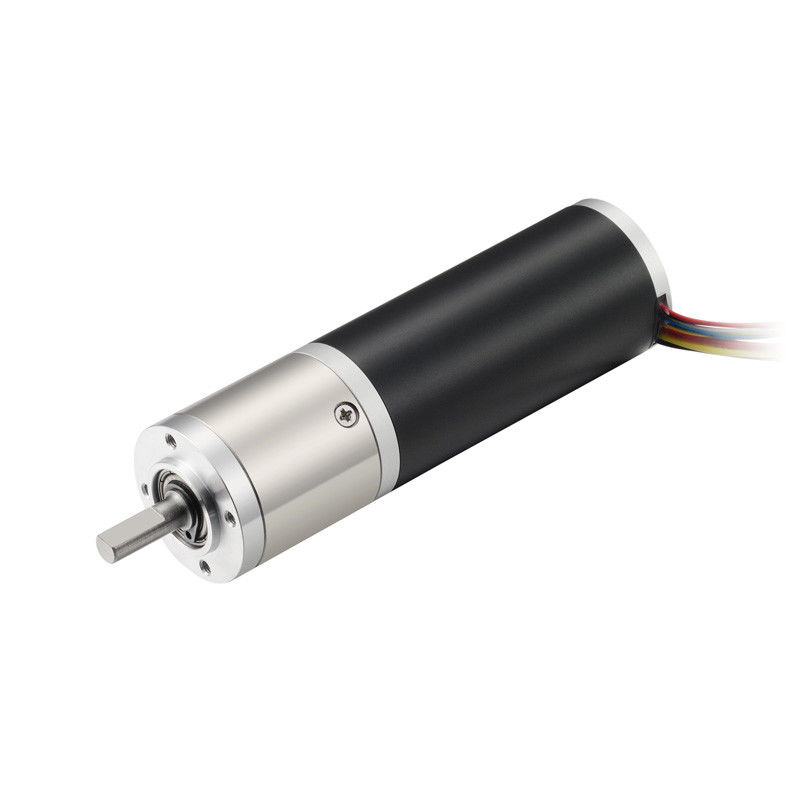 Motor de engranajes de corriente continua sin escobillas de 3622 RPM 27 mm Motor de engranajes planetarios sin escobillas de 12 V 2500 mNm