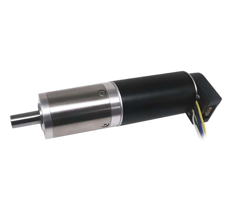 Disposición de calor Motor de caja de engranajes de corriente continua sin escobillas de 42 mm DC Motor de engranajes planetarios de 48 V 10000 mNm 1958RPM