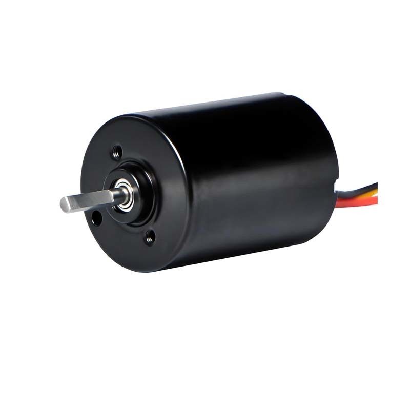 Motor sin escobillas PMDC de 28 mm con controlador integrado 5.1W 12V 24V Motor BLDC de alta potencia para cortina de ventana eléctrica de bomba