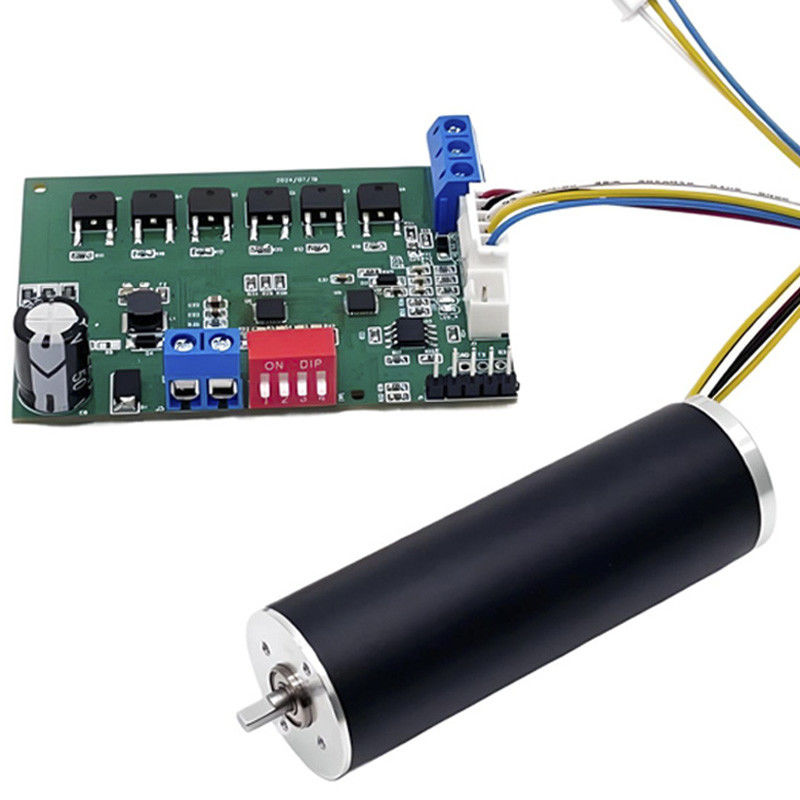 Motor sin pincel de 22 mm Motor sin ranura de 12 V a 48 V 43 W 16360 rpm Motor BLDC personalizable