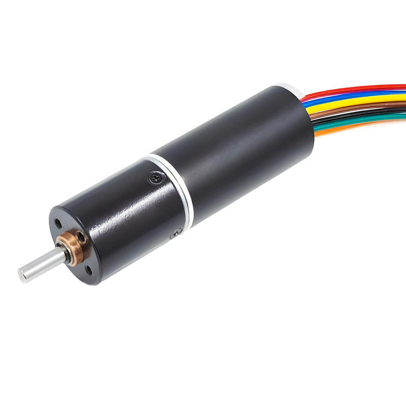 Motor de corriente continua sin escobillas de 24 mm 12V a 48V Motor de engranajes de baja velocidad 1500mNm 6.0RPM a 3622RPM Motor BLDC personalizable
